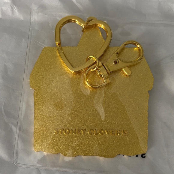 Stoney Clover Lane Gold House Keychain - Picture 2 of 2